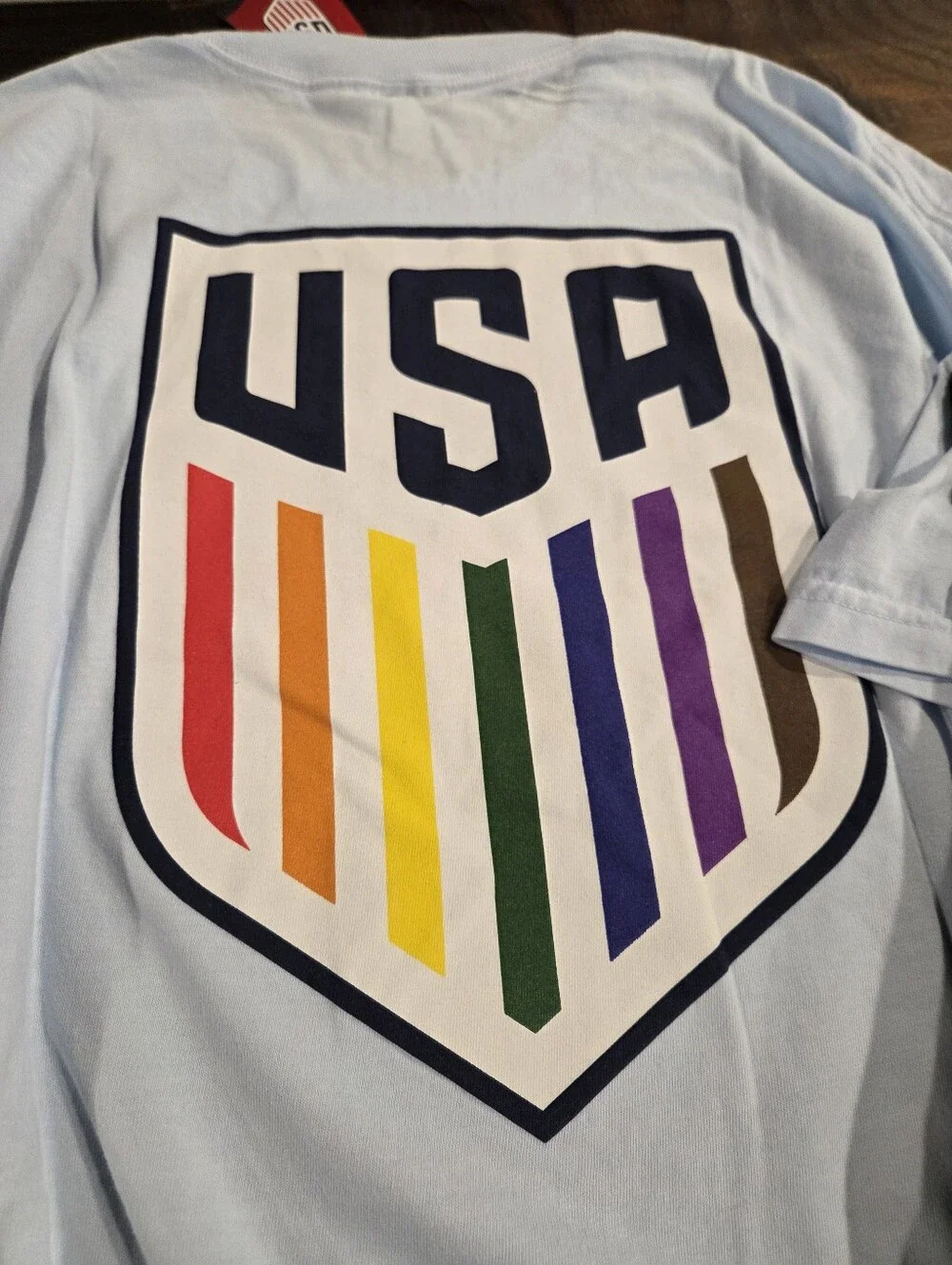 Lot Of (2) Men's Size 3XL T-shirts US Soccer Pride Soccer & Nike Long Sleeve Tee